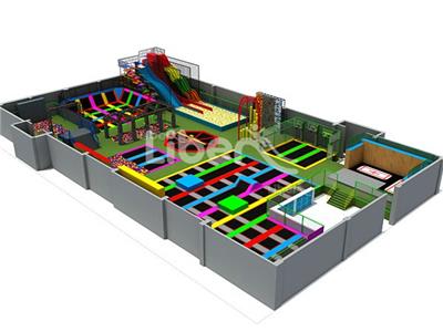 Turn-key Service China Trampoline Park Factory 